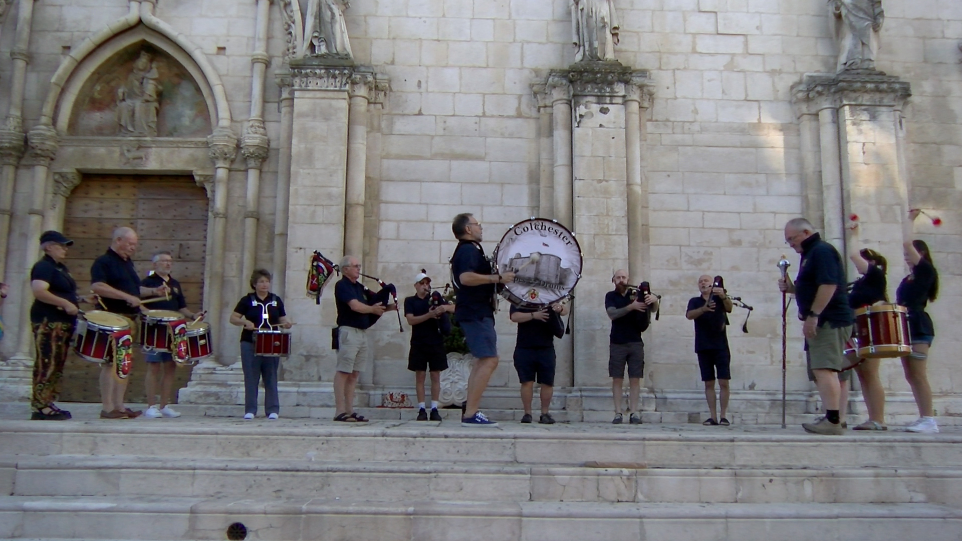 colchester pipe band a sulmona